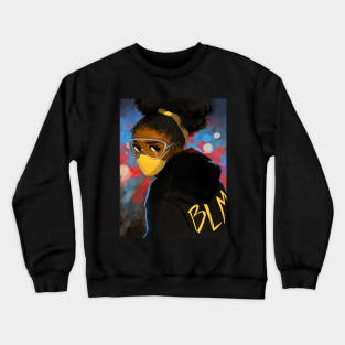 Black Lives Matter Crewneck Sweatshirt - Black Lives Matter by GDBee